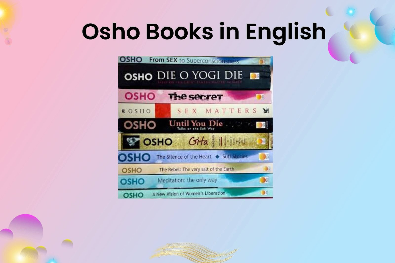 Osho English Books